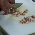 ARC Culinary Arts Cutting the Bacon - DSC4348