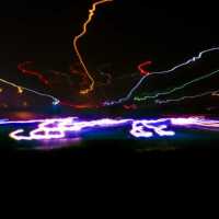 Abstract Light Trails: I-80 Neon (DSC0366)