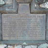 Mark Twain Cabin Marker (Close-up) MVC-068X