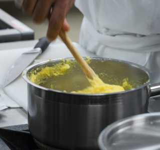 ARC Culinary Arts Stirring Polenta - DSC4382