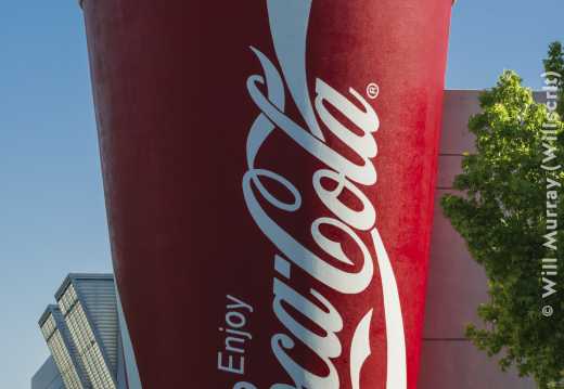 Giant Coke Cup with Straw - DSC4536