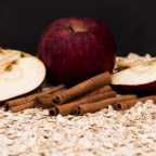 Still Life Apples Cinnamon and Oats - DSC4306