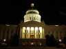 Front of the California State Capitol Building at Night - darker (DSC00250)