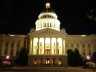 Front of the California State Capitol Building at Night - lighter (DSC00246)