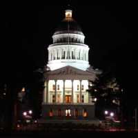 California State Capitol Building at night, Sacramento (DSC00232)