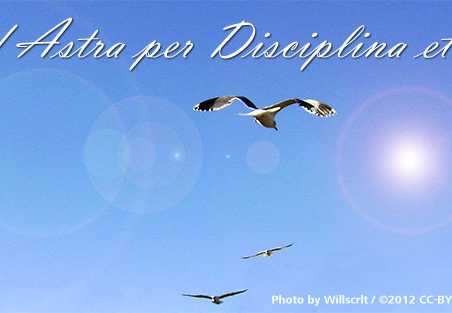 Ad Astra per Disciplina et Scientia with Gulls