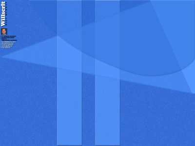 Twitter: Geometric Blue Background